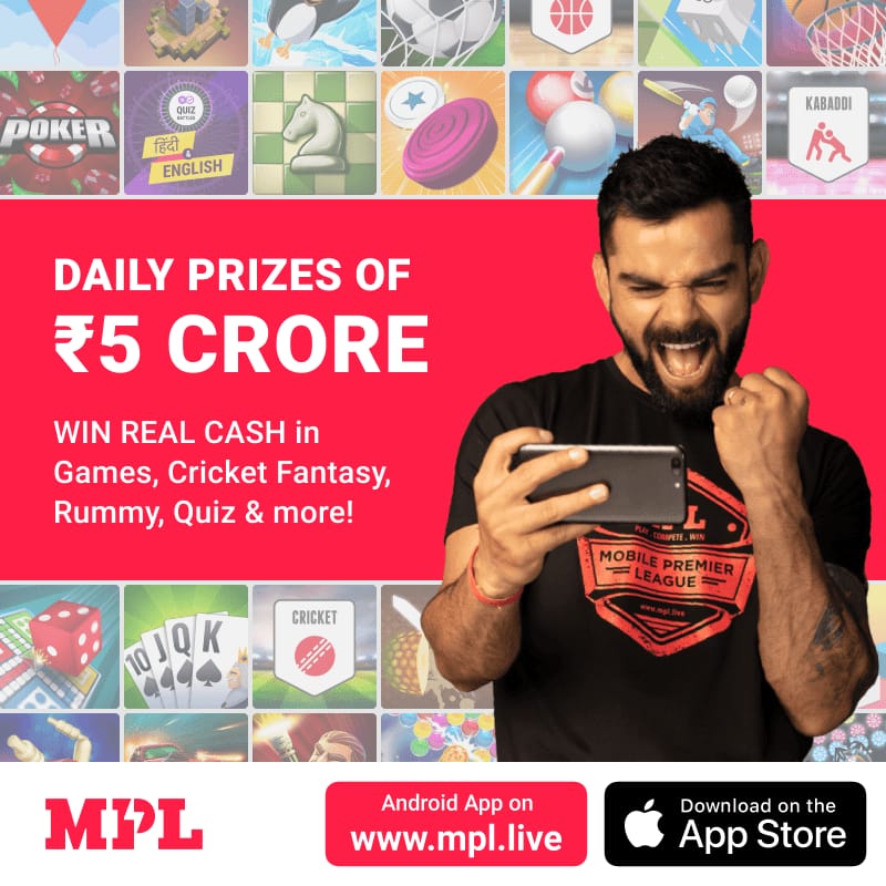 MPL App Kya hai play and win 5 crore