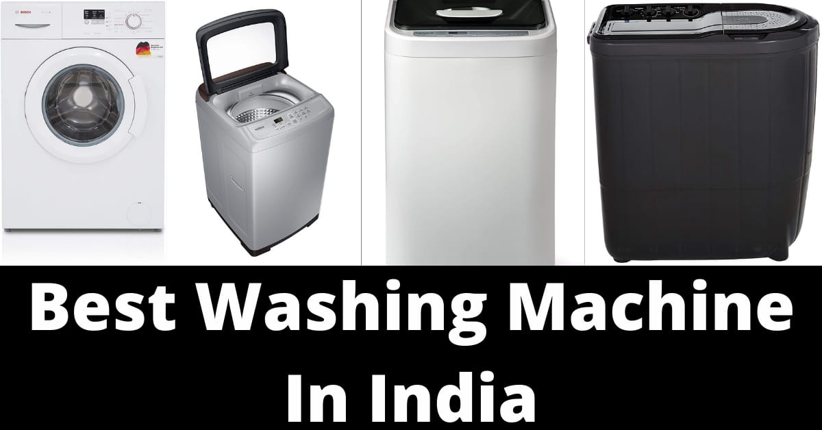 Best Washing Machine In India list