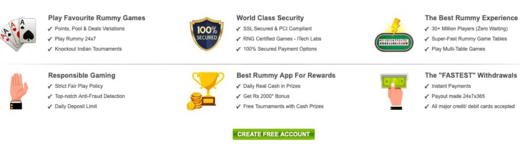 rummy circle online cash game