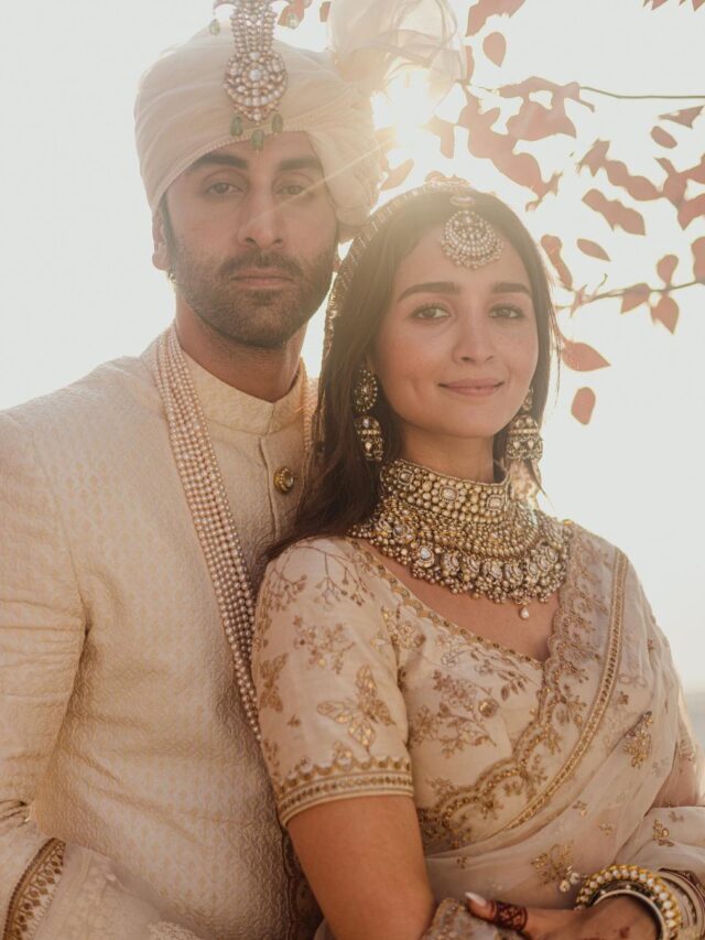 Alia Bhatt and Ranbir kapoor marriage pics