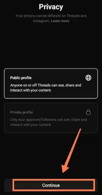 how to create account on threads app 